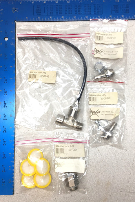 Dansensor Gas Analyzer Kit 300892 (300890-2pcs), 301051) with Filter(5) NOS
