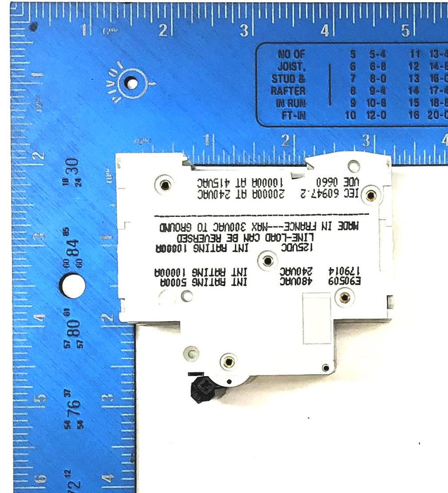 Merlin Gerin 6A-Type C 480 VAC Circuit Breaker 24447 (C60N) NOS
