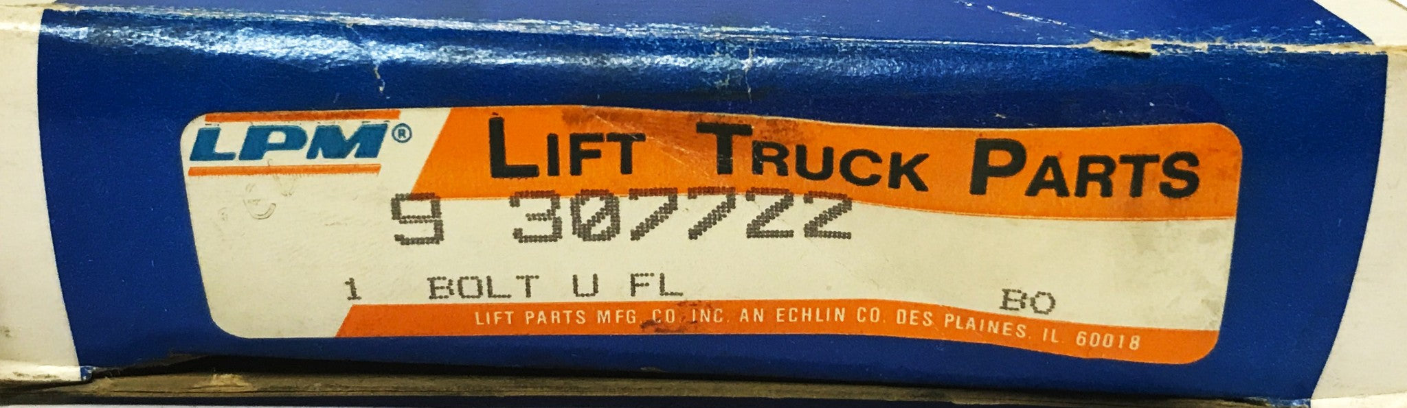 LPM 3/4 x 3 x 4-1/4 Square U-Bolt 9-307722 [Lot of 4] NOS