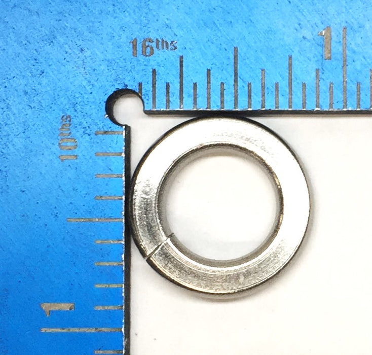 Unbranded 1/2" Grade 18-8 Steel Split Lock Washer [Lot of 60] NOS