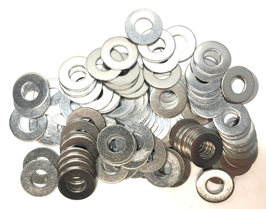 Unbranded 5/16" Grade 18-8 Steel Flat Washer [Lot of 100] NOS