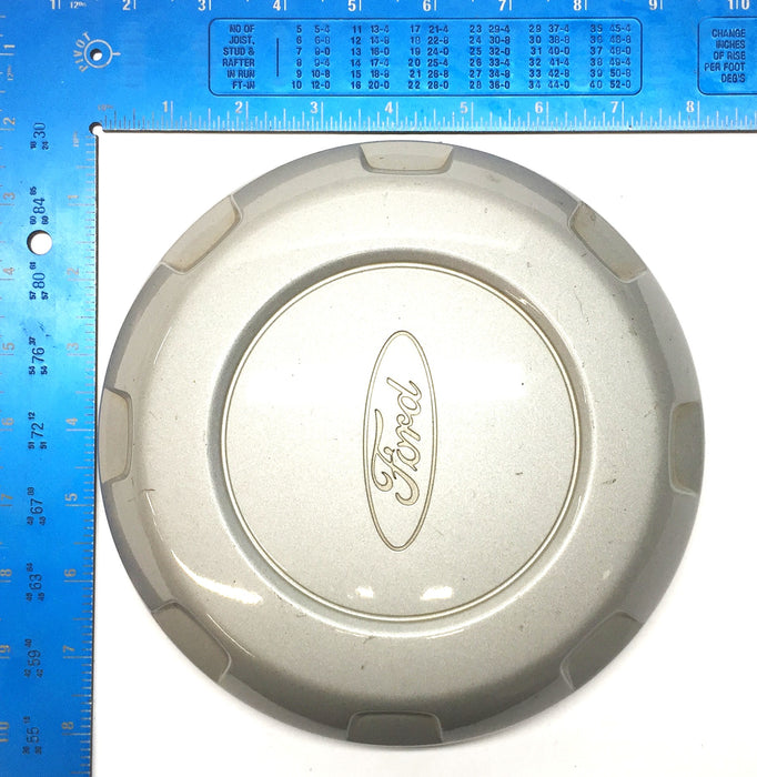 Ford Motor Gray/Silver Plastic Wheel Center Dish 4L34-1A096EC [Lot of 4] USED