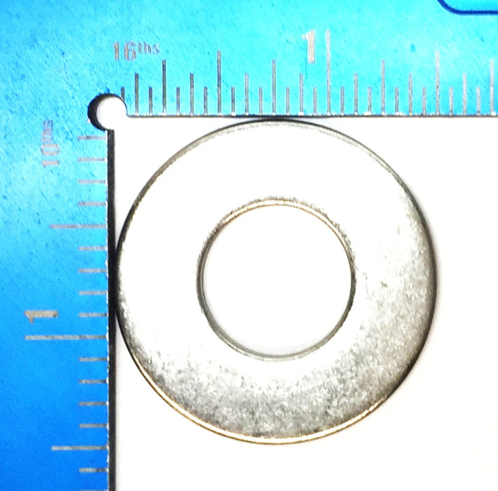 Unbranded 11/16"ID x 1-1/2"OD Grade 18-8 Steel Flat Washer [Lot of 129] NOS