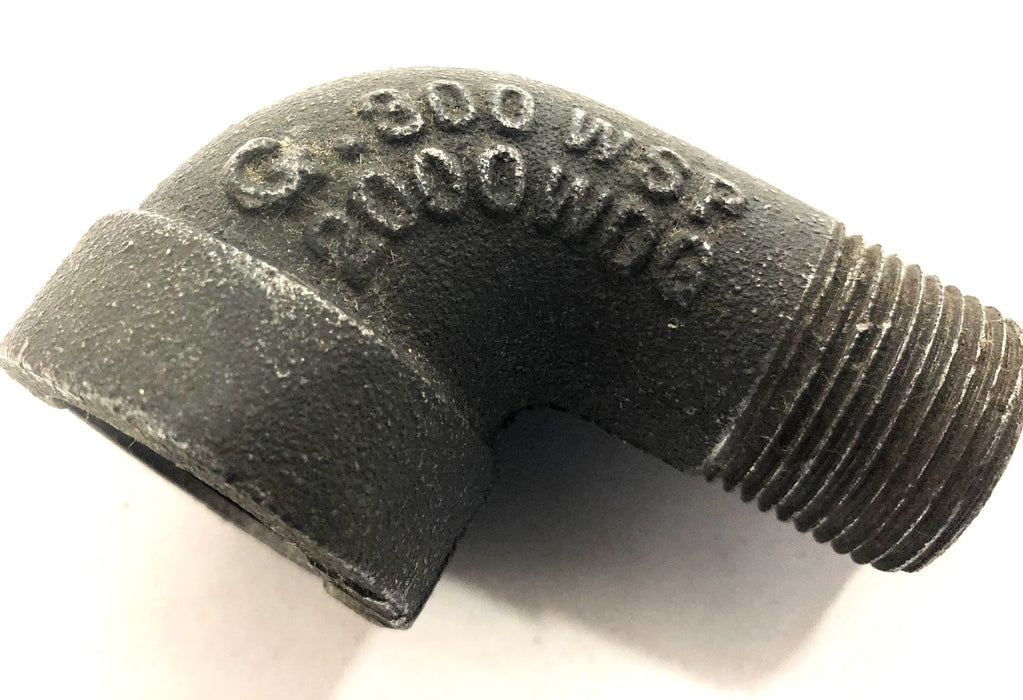 Unbranded G-300WSP 2000WOG Valve Reduction Elbow Malleable Iron AAR3/4 NOS