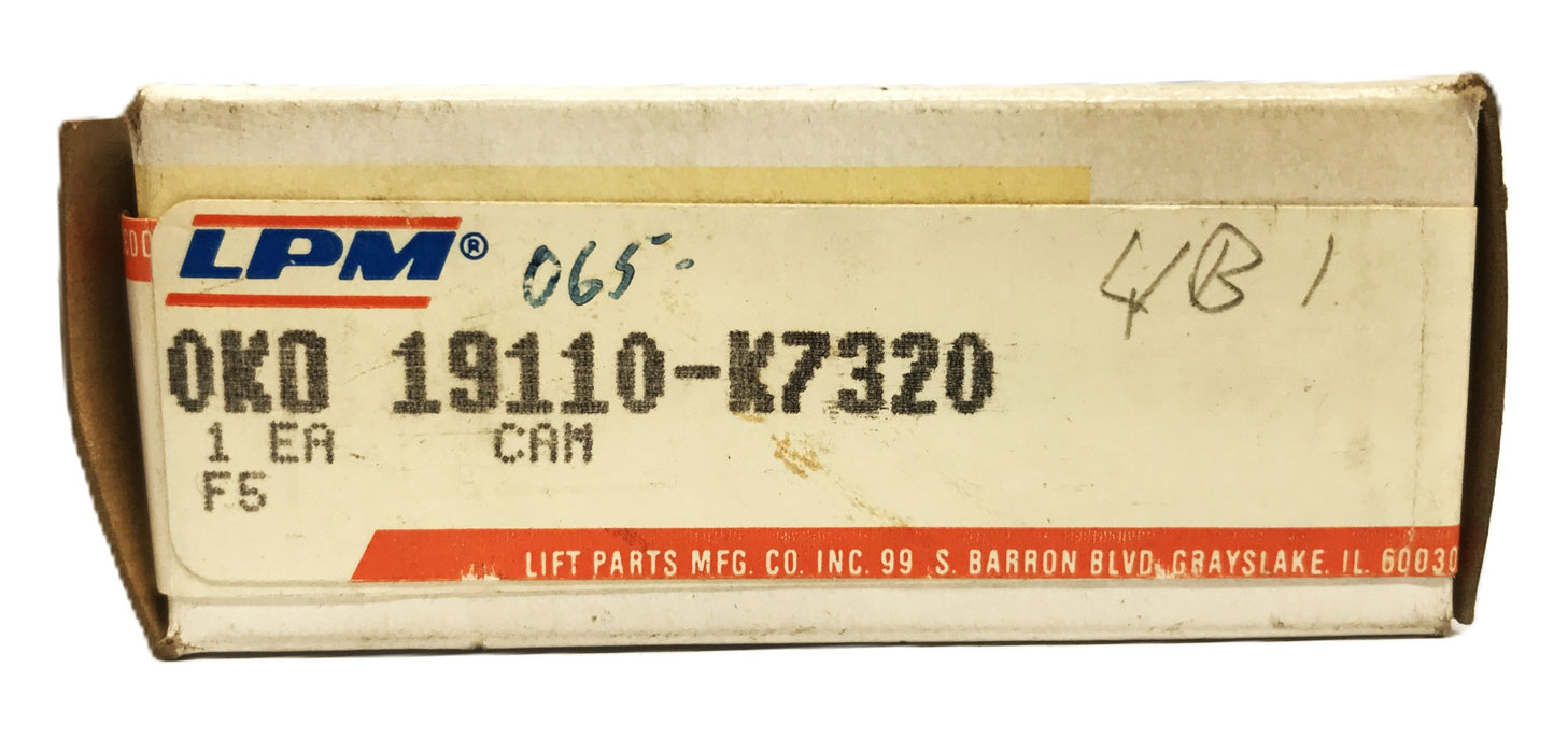 LPM Forklift Mechanical Cam 19110-7320 NOS