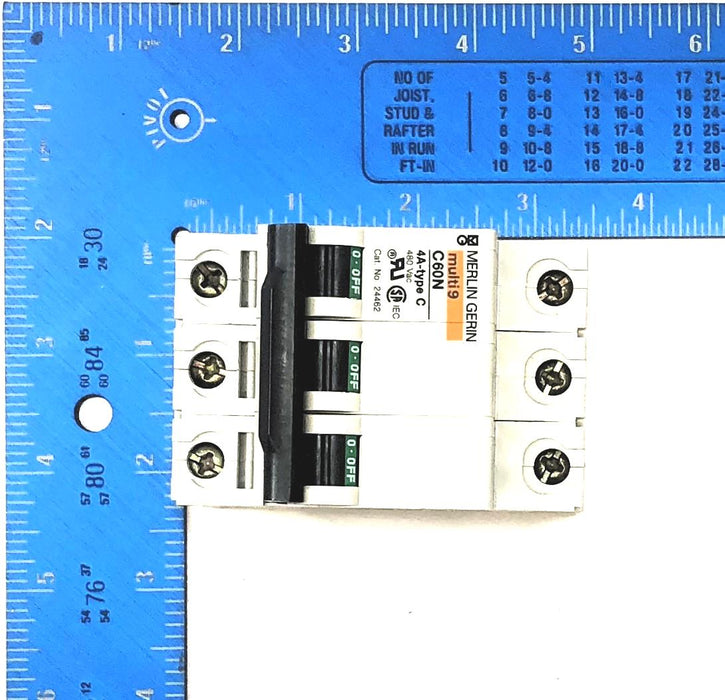 Square D/Merlin Gerin With (1) Clip Circuit Breaker 24462 (MG24462) (C60N) NOS
