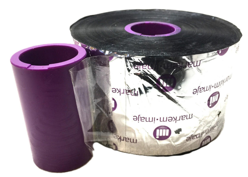 Markem-Imaje 3810 BK/Black 55mmx900mm Smartdate 3/5 & X40/X60 813810090055BK NOS