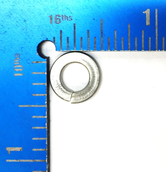 Unbranded 1/4" Grade 18-8 Steel Split Lock Washer Pack (400pcs) NOS