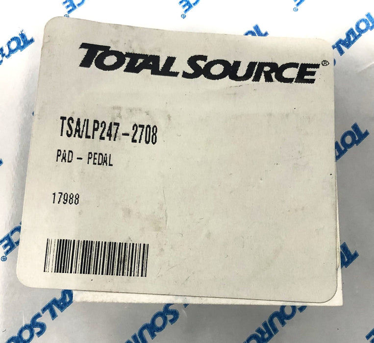 Total Source Forklift Pedal Pad LP247-2708 NOS