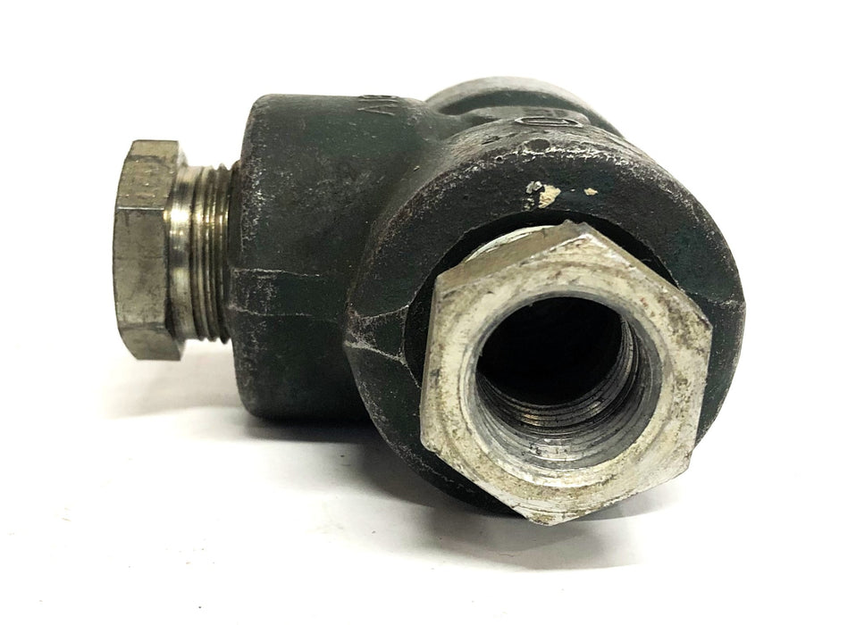 Ladish 1-00 Forged Steel 3/4 Inch Valve Reduction Tee 3000#WOG USED