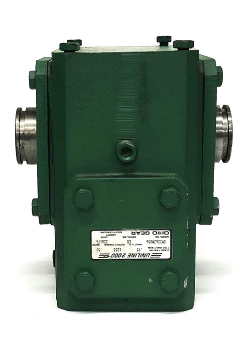 Ohio Gear Uniline 2000 1253 Output Torque Ratio 50 Speed Reducer SM2262MQ56 NOS