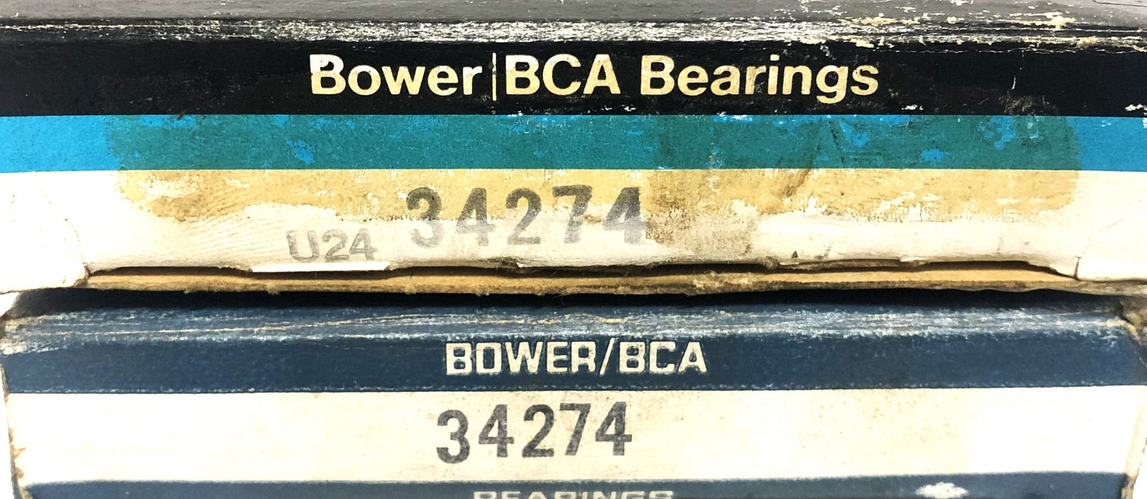 Bower Tapered Roller Bearing Cone 34274 [Lot of 2] NOS