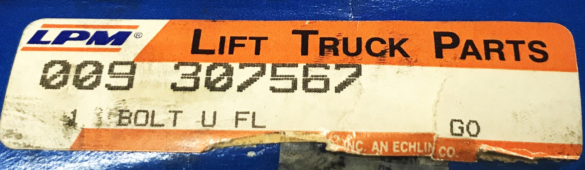 LPM 3/4 x 2-1/2 x 4-1/4 Square U-Bolt 9-307567 [Lot of 2] NOS