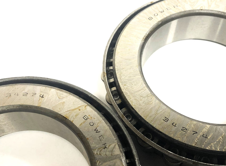 Bower Tapered Roller Bearing Cone 34274 [Lot of 2] NOS