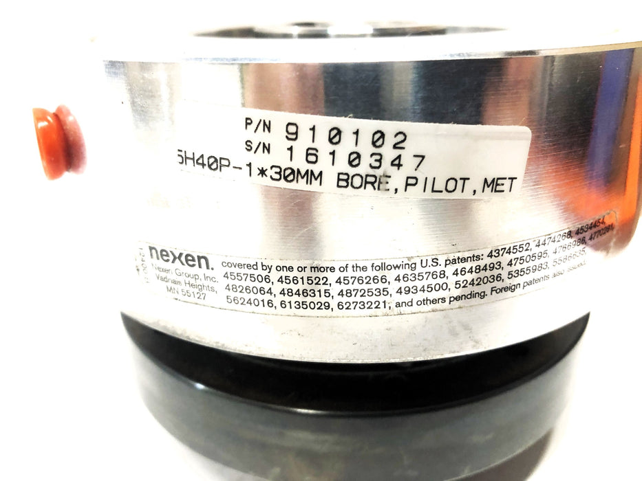 Nexen 5H40P-1 Air Engaged Tooth Clutch 30mm Bore 910102 (1610347) NOS