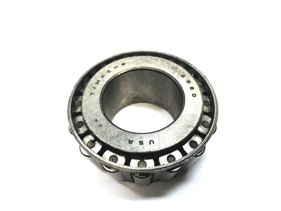 Timken Tapered Roller Bearing Cone (No Box) 2580 [Lot of 2] NOS