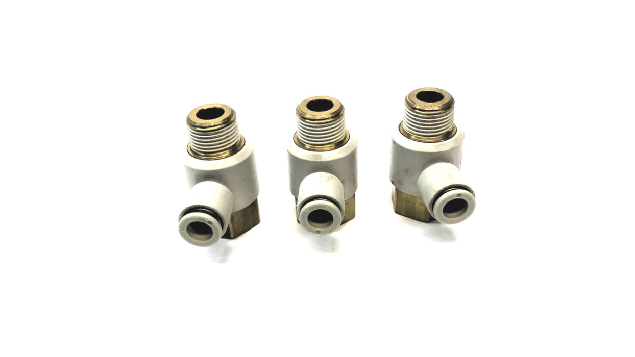 SMC Universal Pneumatic Fitting KQ2VF08-03S-CX [Lot of 3] NOS