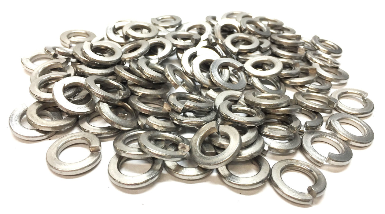 Unbranded 3/8" 18-8 Stainless Steel Medium Split Lock Washer [Lot of 100] NOS