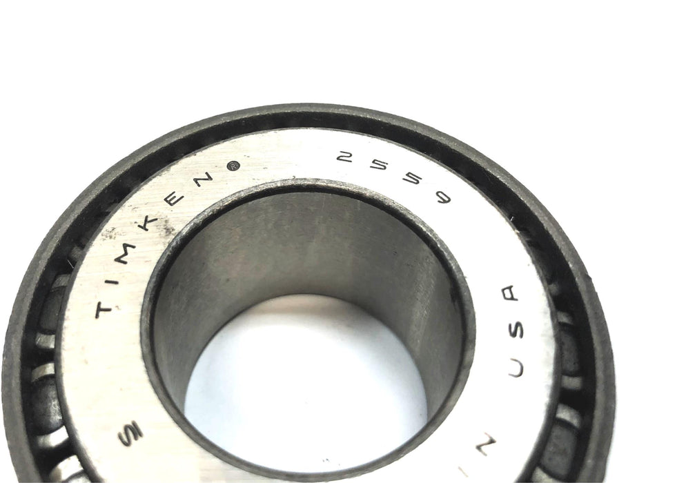 Timken Tapered Roller Bearing Cone (No Box) 2559 [Lot of 2] NOS