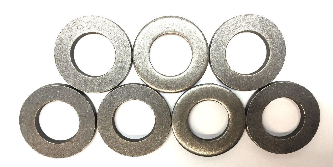 Unbranded Steel 2.20"O.D x 1.20"I.D x.25" Thickness Washer [Lot of 7] NOS