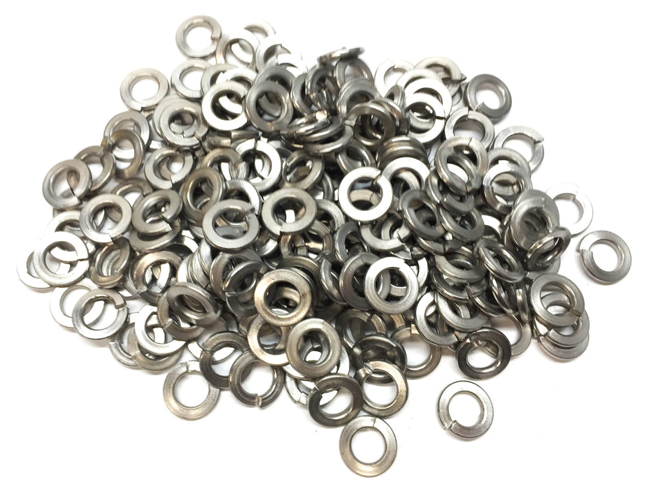 Unbranded 3/8" 18-8 Stainless Steel Medium Split Lock Washer [Lot of 200] NOS