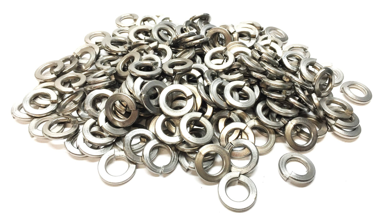 Unbranded 3/8" 18-8 Stainless Steel Medium Split Lock Washer [Lot of 200] NOS