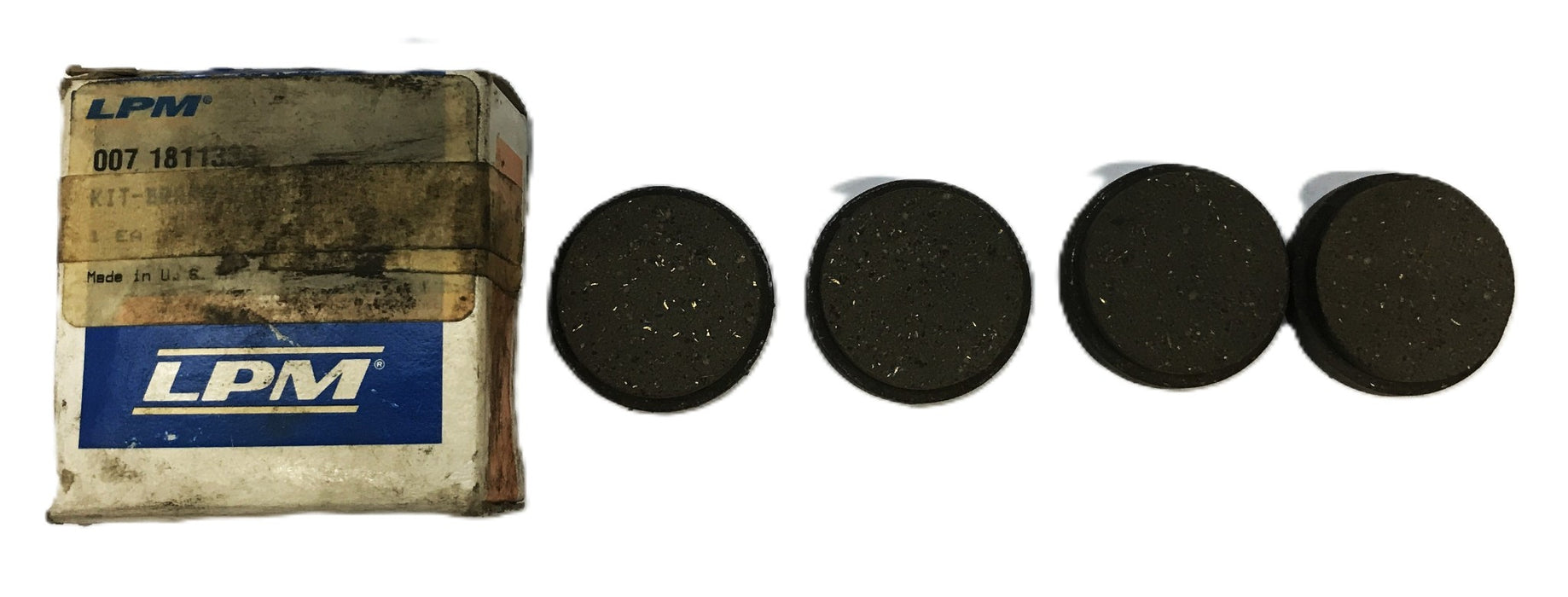 LPM Forklift Brake Puck Set of 4 1811333 NOS