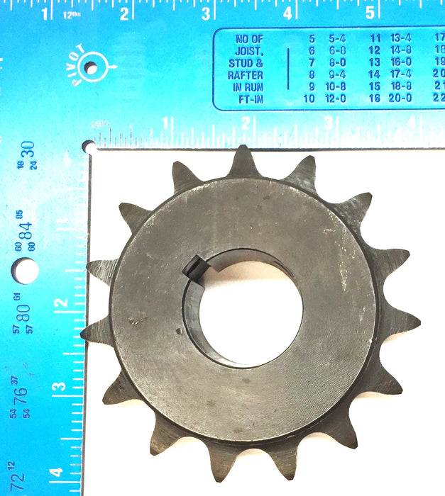 SST 15-Tooth 1-1/4" Bore 60 Pitch Roller Chain Sprocket 60BS15H-1-1/4 NOS