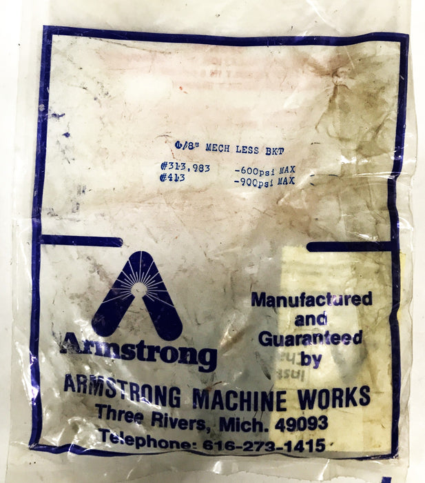 Armstrong 1/8 inch Change Pressure Assembly Kit B1671-9 NOS