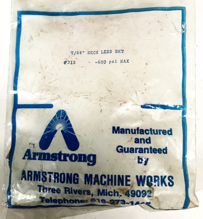 Armstrong 7/64 inch Change Pressure Assembly B1669-5 NOS
