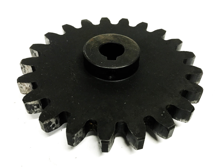 Unbranded 21-Tooth Roller Chain Sprocket 200056 NOS