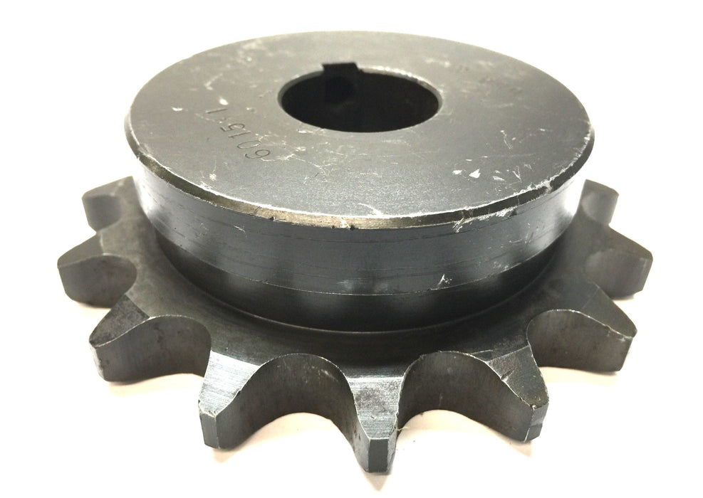 Unbranded 15-Tooth 1" Bore Roller Chain Sprocket 60BS16-1 USED