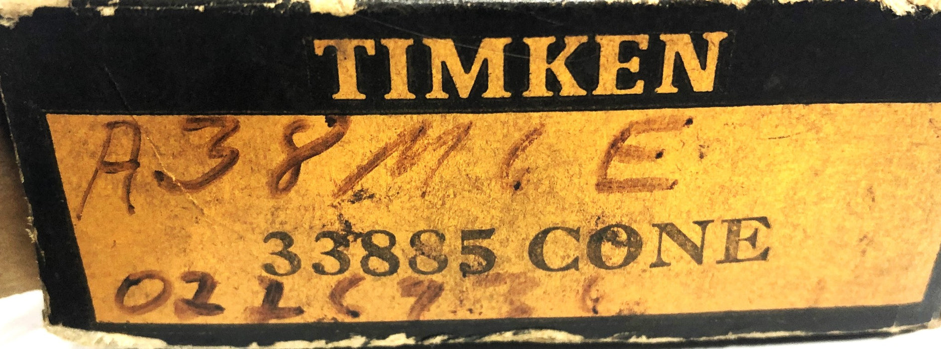 Timken Tapered Roller Bearing Cone 33885 NOS