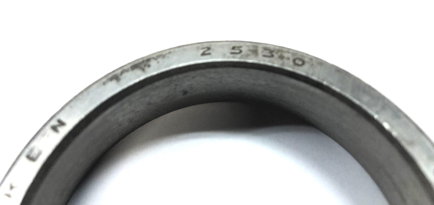 Timken Tapered Roller Bearing Cup W/ 2 Ridges (No Box) 2530 NOS