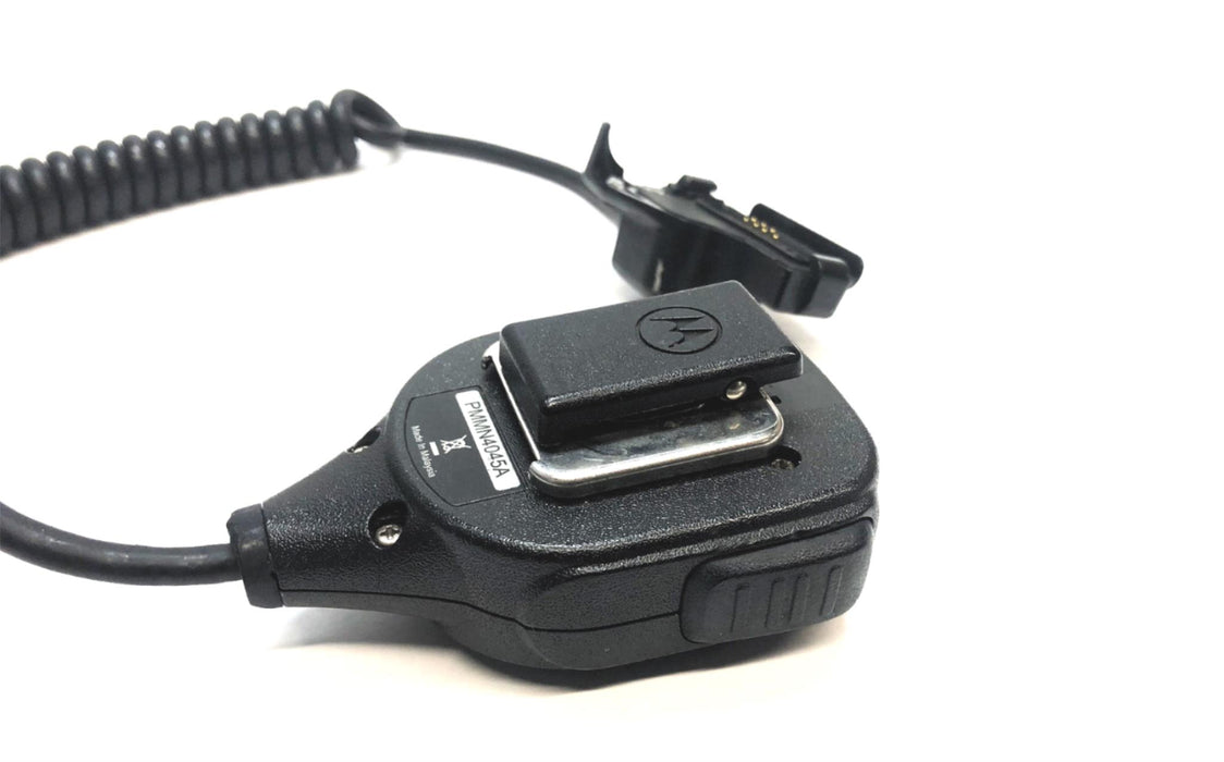 Motorola Remote Speaker Microphone with Clip PMMN4045A [Lot of 2] USED