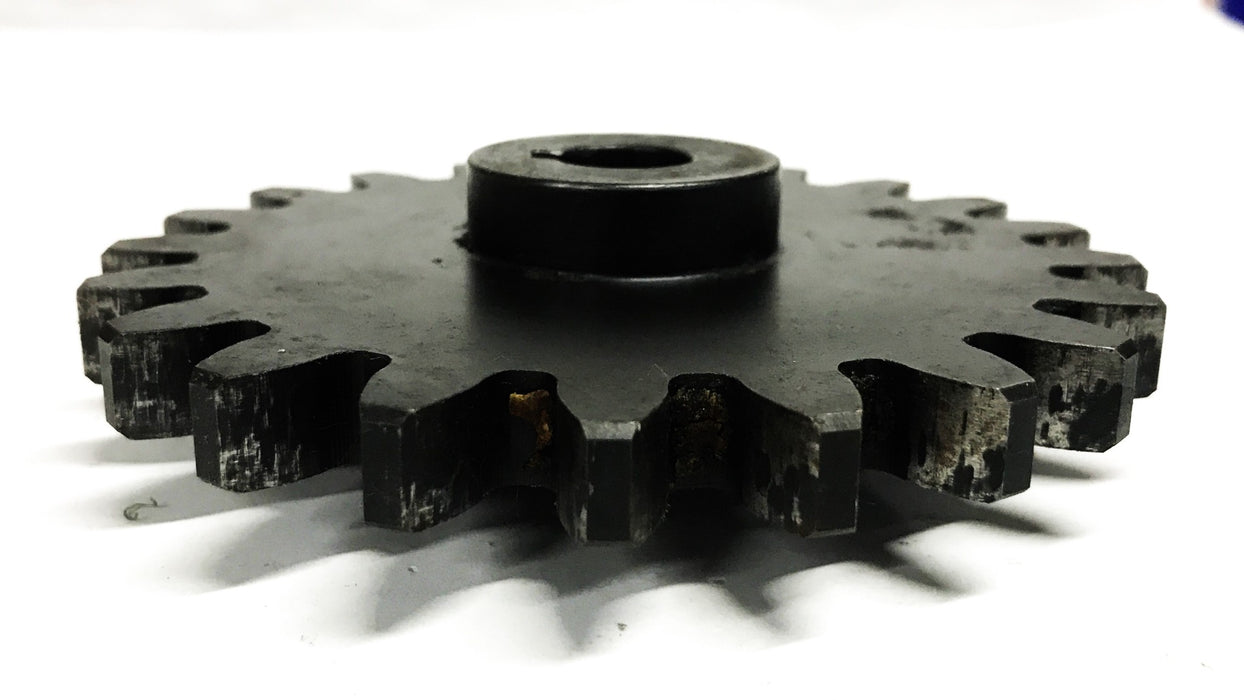Unbranded 21-Tooth Roller Chain Sprocket 200056 NOS