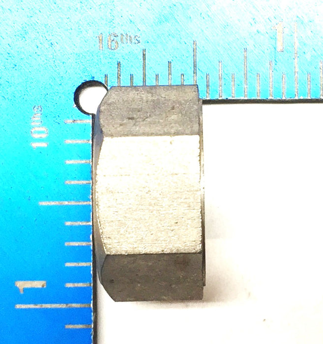 Unbranded 9/16-12" x 1/2" Galvanized Steel Hex Nut [Lot of 60] NOS
