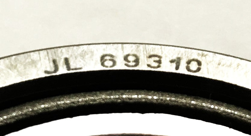 Timken/MGM Tapered Roller Bearing Cone and Cup JL69349A/JL69310 NOS