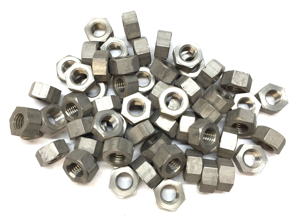 Unbranded 9/16-12" x 1/2" Galvanized Steel Hex Nut [Lot of 60] NOS