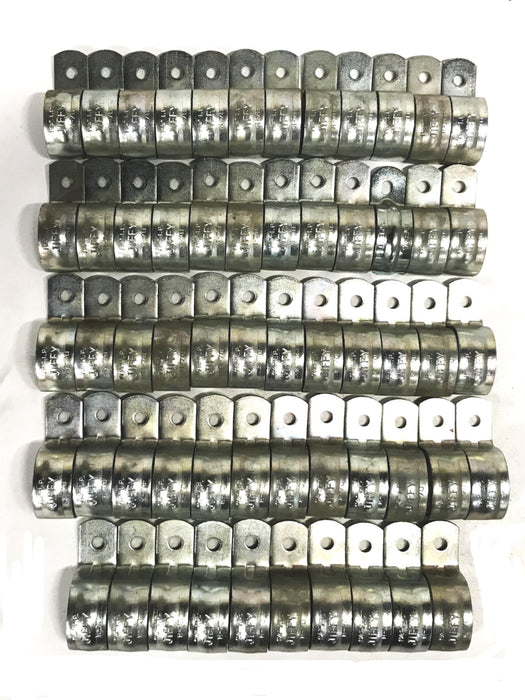Minerallac Jiffy Clip for 1-1/4 inch Pipe and Conduit H-70 [Lot of 58] NOS