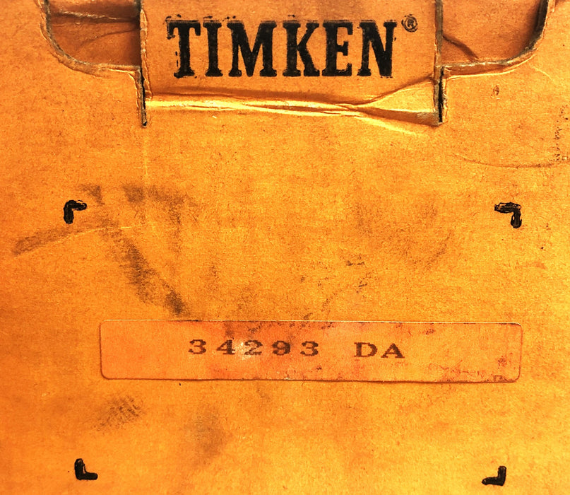 Timken 2-15/16 Double Tapered Roller Bearing Set 34293DA NOS