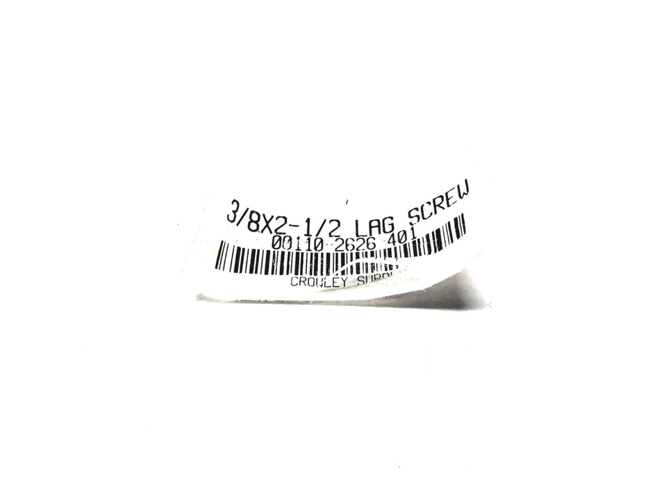 CYI 3/8" x 2-1/2" Lag Screw 00110-2626-401 [Lot of 32] NOS