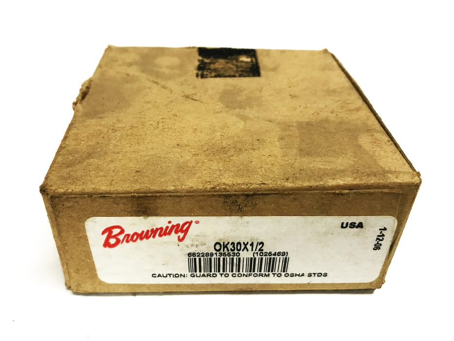 Browning 1/2 inch V-Belt Pulley/Sheave OK30X1/2 NOS