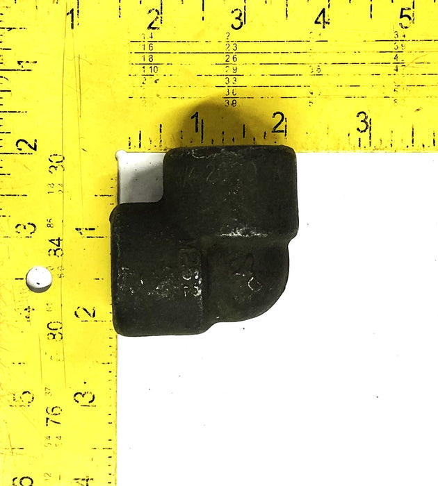 Unbranded 90 Degree Elbow Fitting 3/4 Inch 2000#A105 (M252) NOS