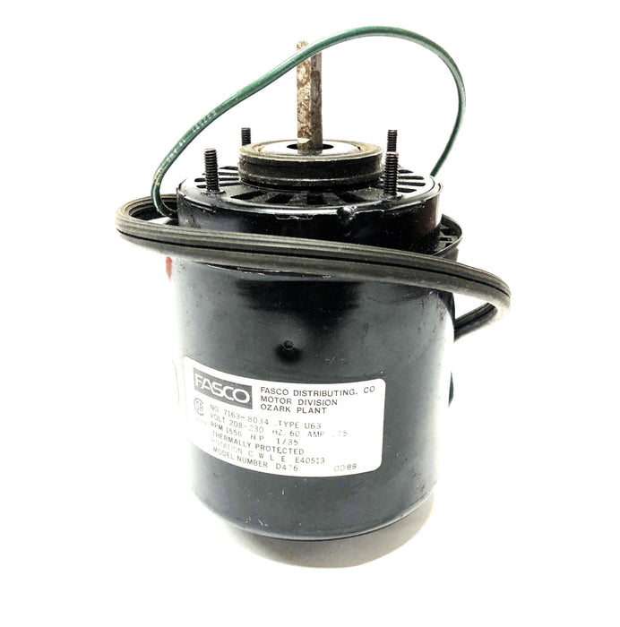 Fasco Electric Motor 208-230v 60 Hz 7163-8034 (D476) NOS