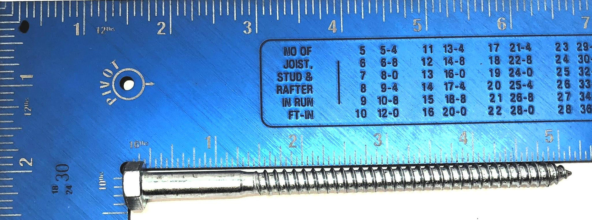 RJ 5/16" x 5" Hex Head Lag Screw [Lot of 20] NOS
