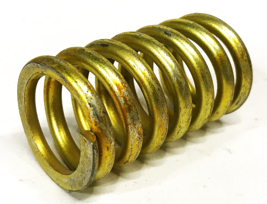 Unbranded Gold 1 inch ID 1-1/2 inch OD 2-5/8 L Compression Spring [Lot of 5] NOS