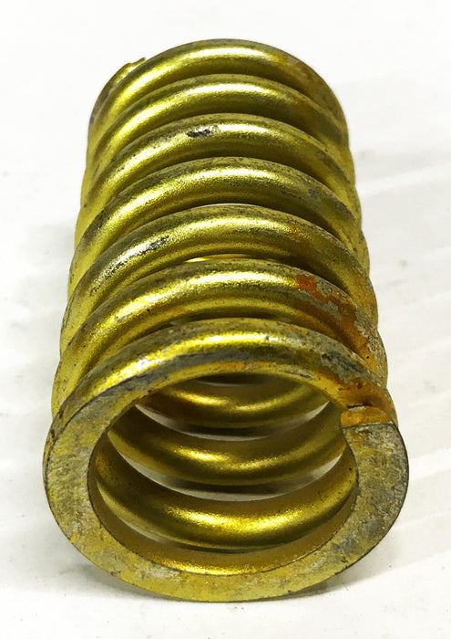Unbranded Gold 1 inch ID 1-1/2 inch OD 2-5/8 L Compression Spring [Lot of 5] NOS