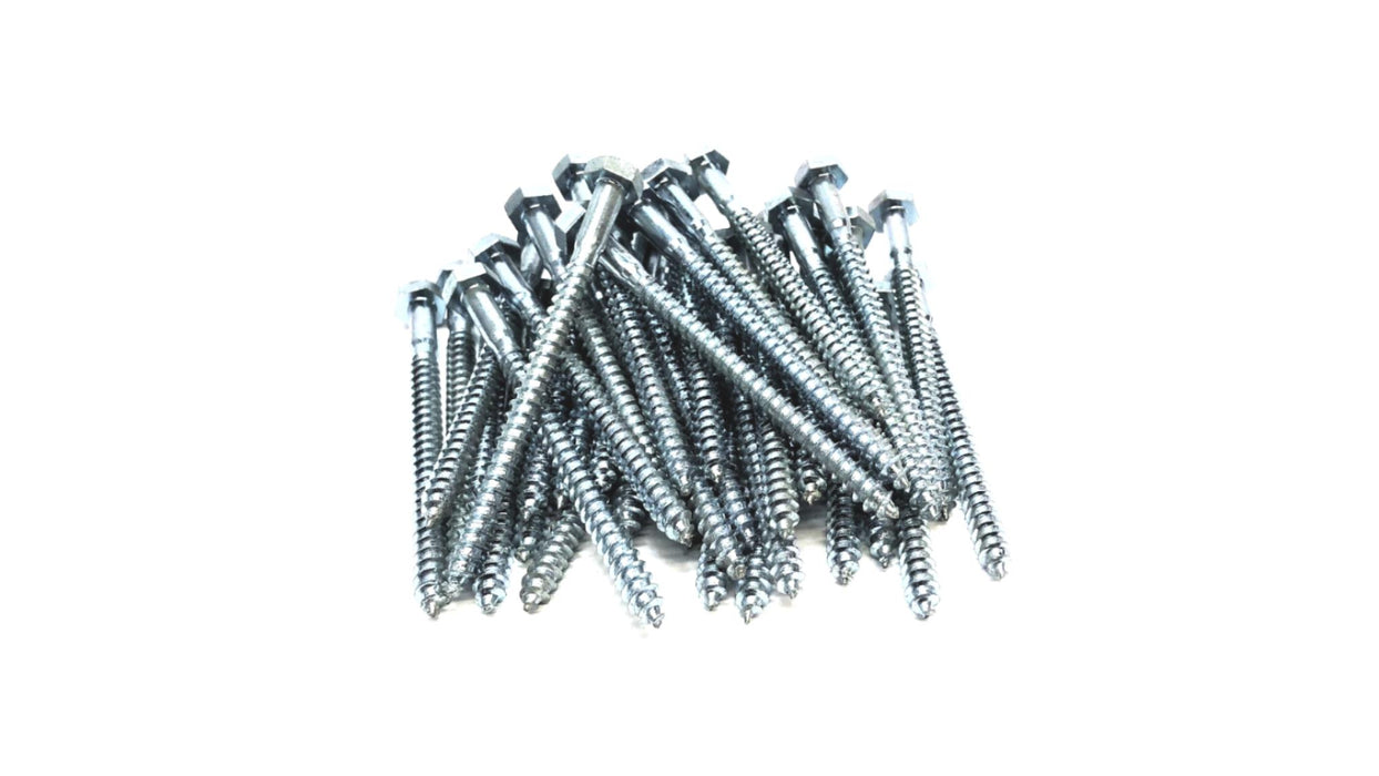 CYI 1/4" x 3-1/2" Hex Head Lag Bolt Screw [Lot of 37] NOS