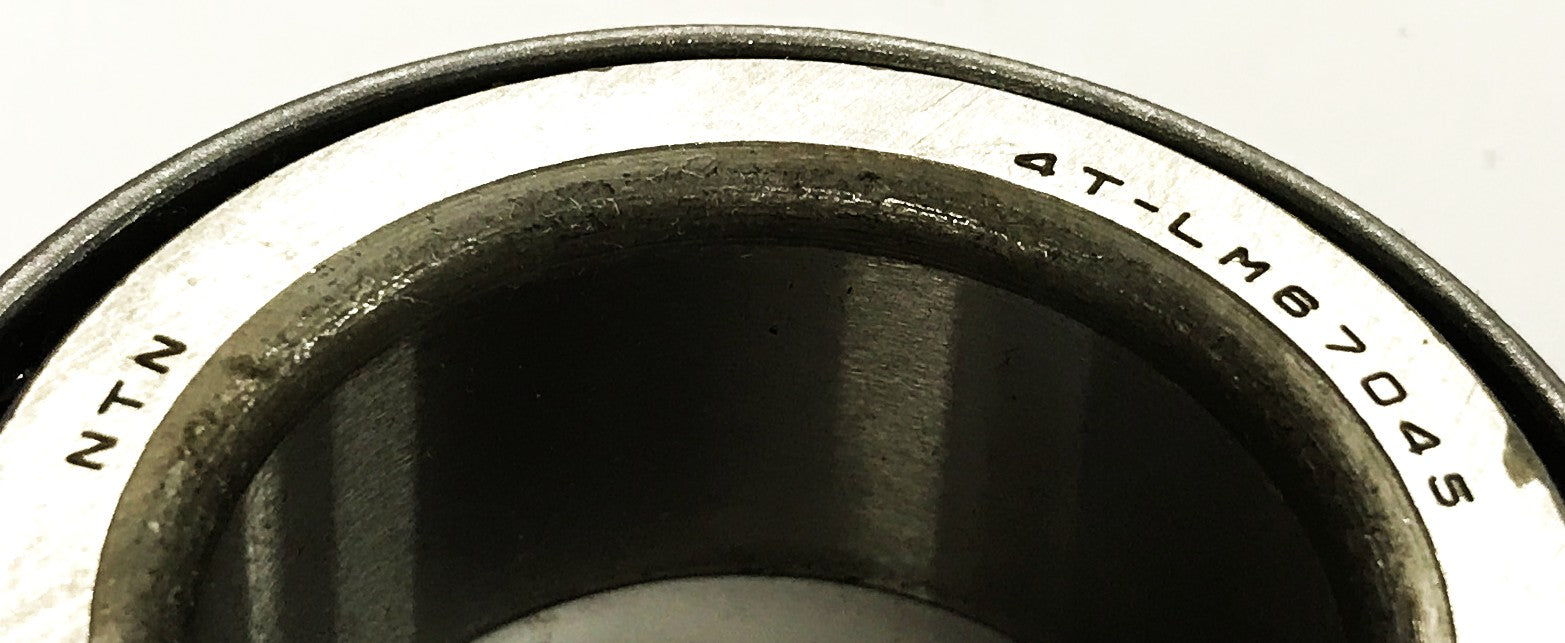 Bower/NTN Tapered Roller Bearing Cone LM67045 [Lot of 2] NOS